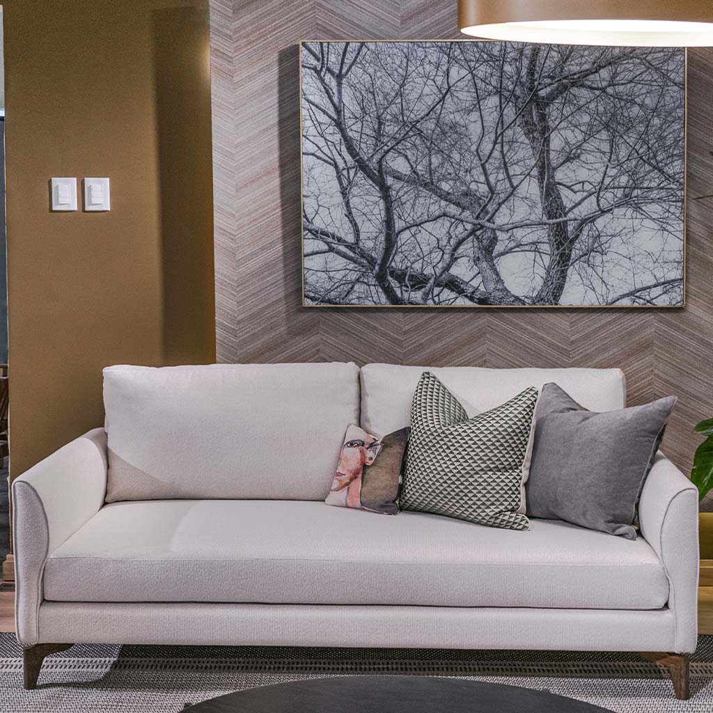 Horus Sofa 67.7"L - Aluminum Legs