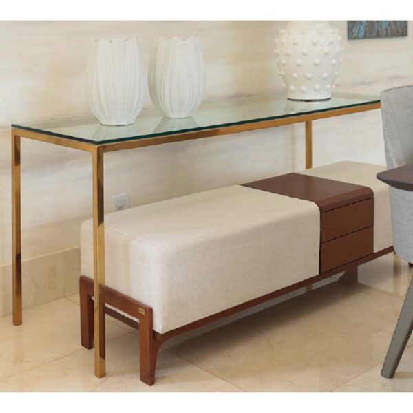 Austin Console Table - Gold