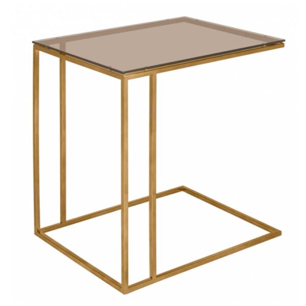 Elis Side Table - Gold