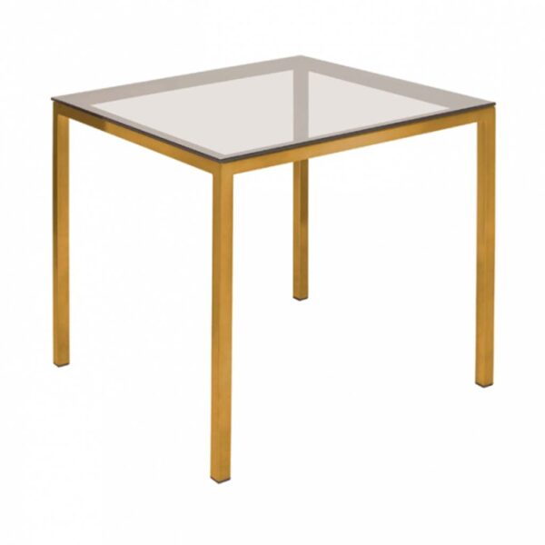 Austin Side Table 23.6"L - Gold