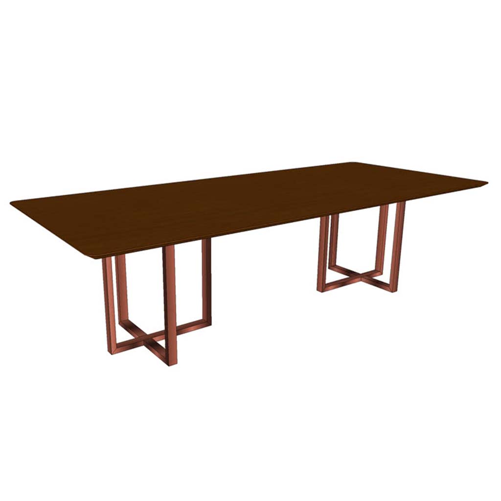 3005/220 - Cora Dining Table 86.6"L - Rectangular Cora Dining Table 86.6"L - Rectangular