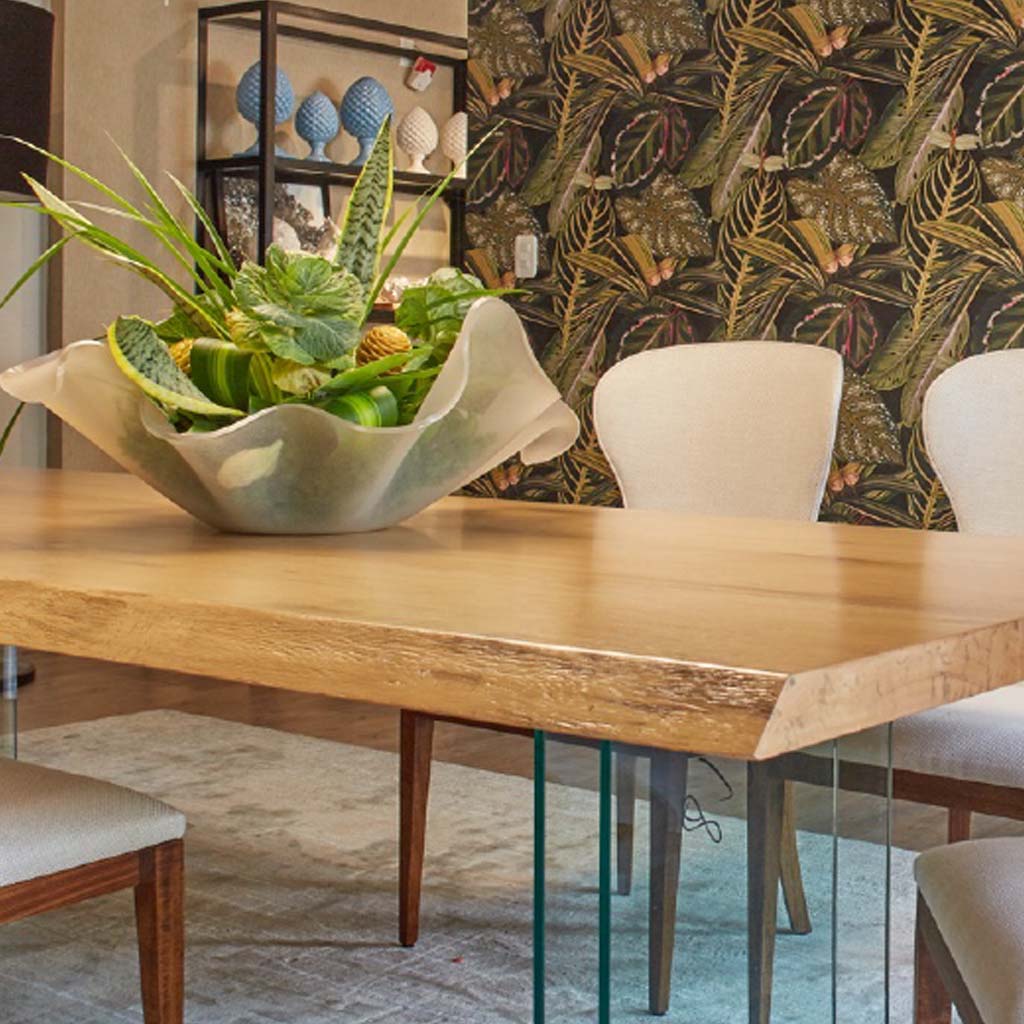 Champagne Bowl - Frosted White