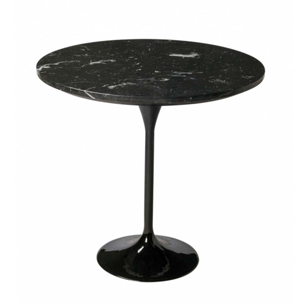 E66834BC - Saarinen Marble Side Table Ø27.5" - Carrara White Saarinen Marble Side Table Ø27.5" - Carrara White