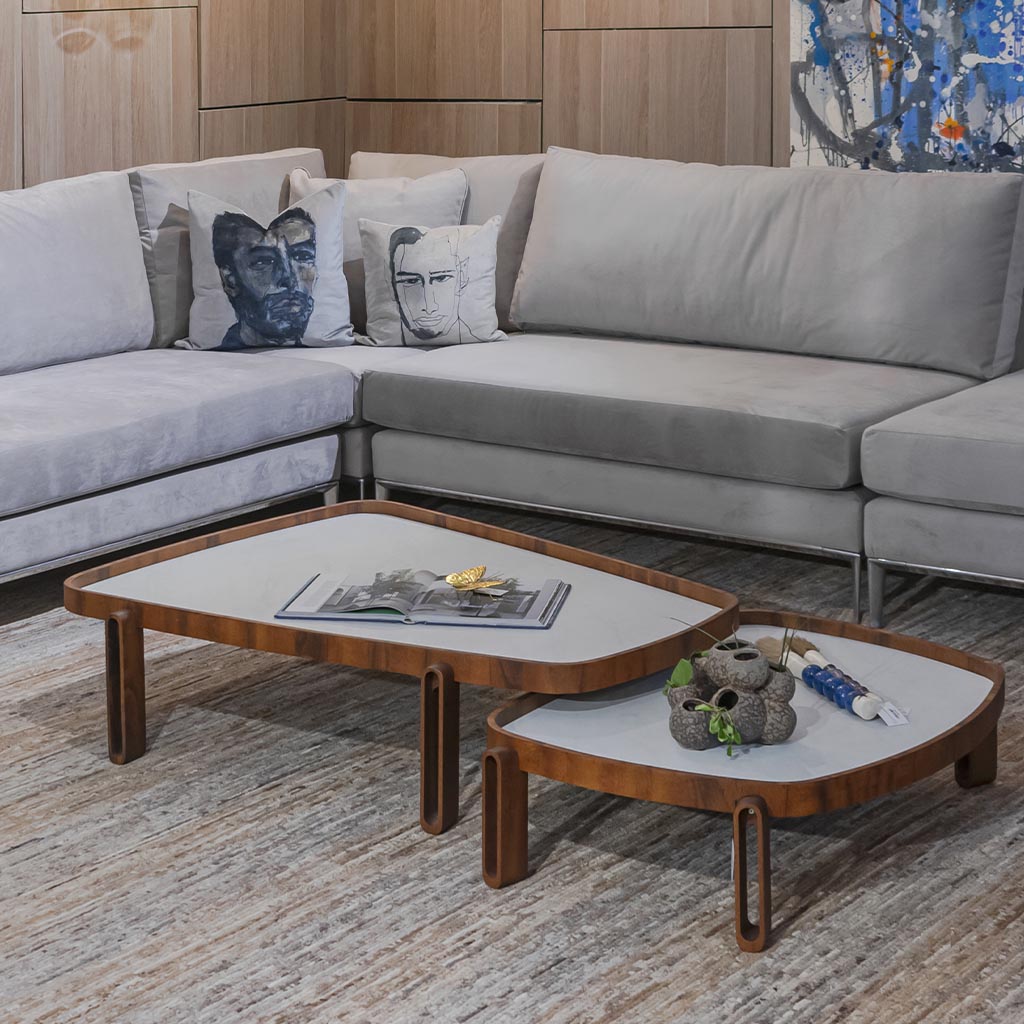 Ametista Coffee Table 42.5"L - White Top