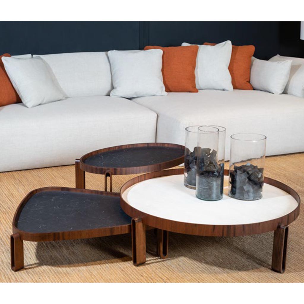 E68013 - Ametista Coffee Table 35.4"L - Black Top Ametista Coffee Table 35.4"L - Black Top
