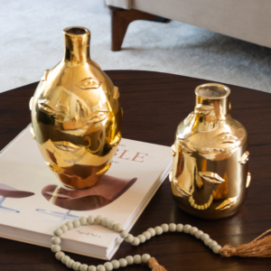 Jarron Kisses Grande Resina Gold