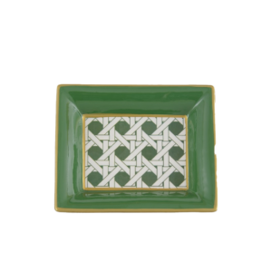 Bandeja Ceramica Green/White