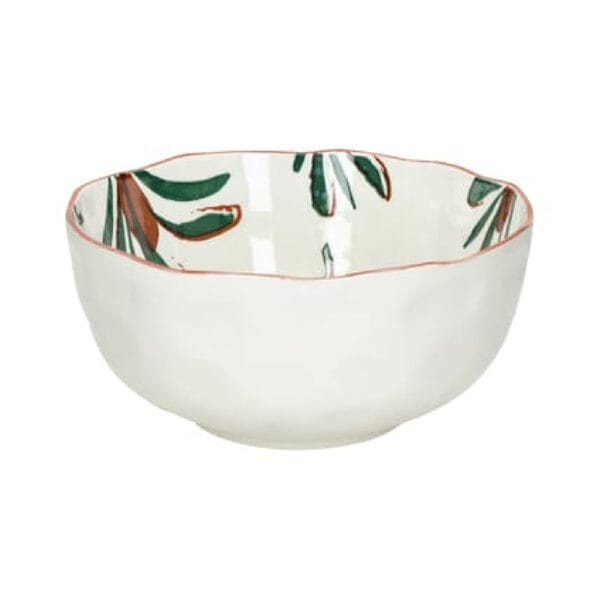 Ensaladera Mykonos Porcelana Verde