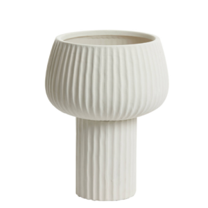 Jarron Deco Feya Ceramica Cream