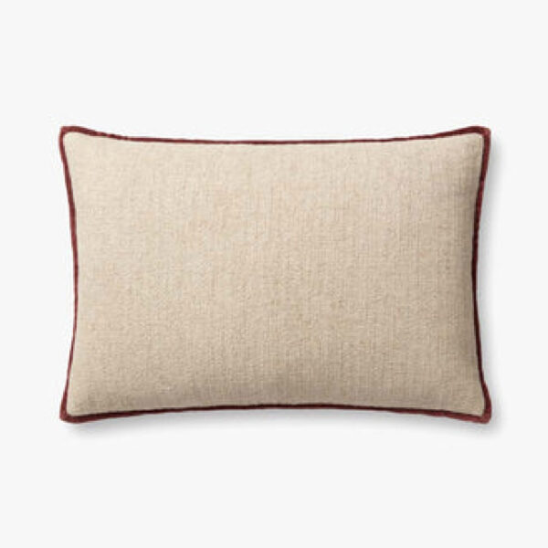 Cojin con Relleno de Plumas Aveline Ivory Wine