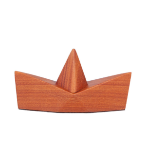 Escultura Barco Cumaru Pequeño