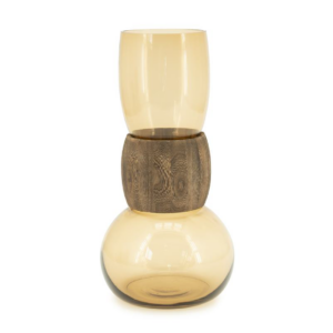Jarron Decorativo Verra Large Brown