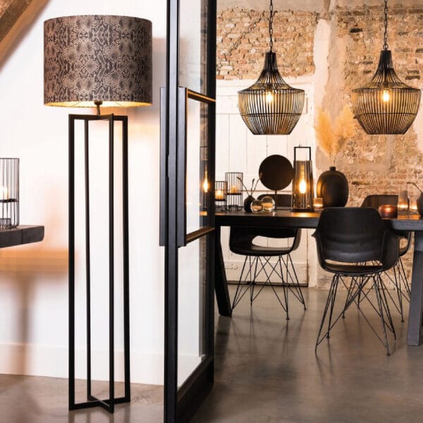 Luminaria Mace + Pantalla Cylinder