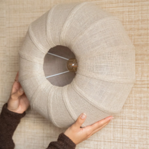 Luminaria Techo Zosia Linen Natural