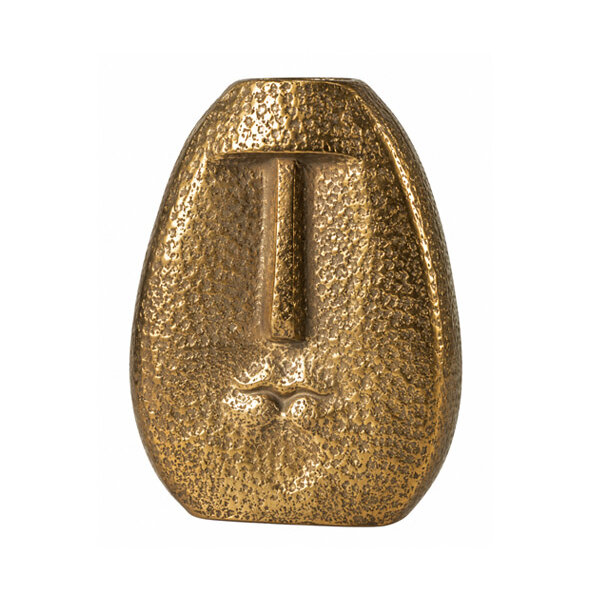 Jarron de Metal Gold