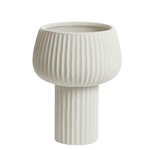 Jarron Deco Feya Ceramica Cream
