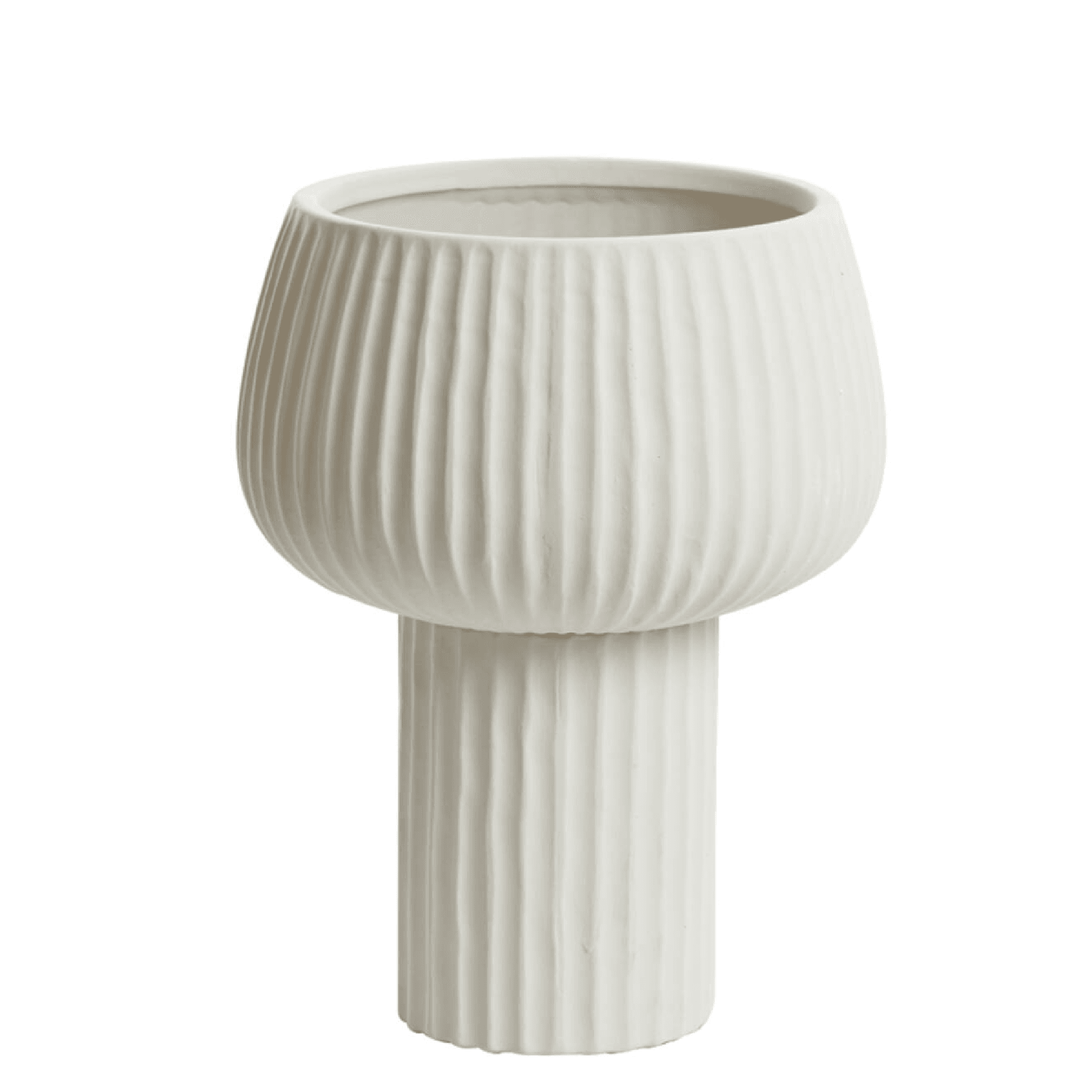Jarron Deco Feya Ceramica Cream