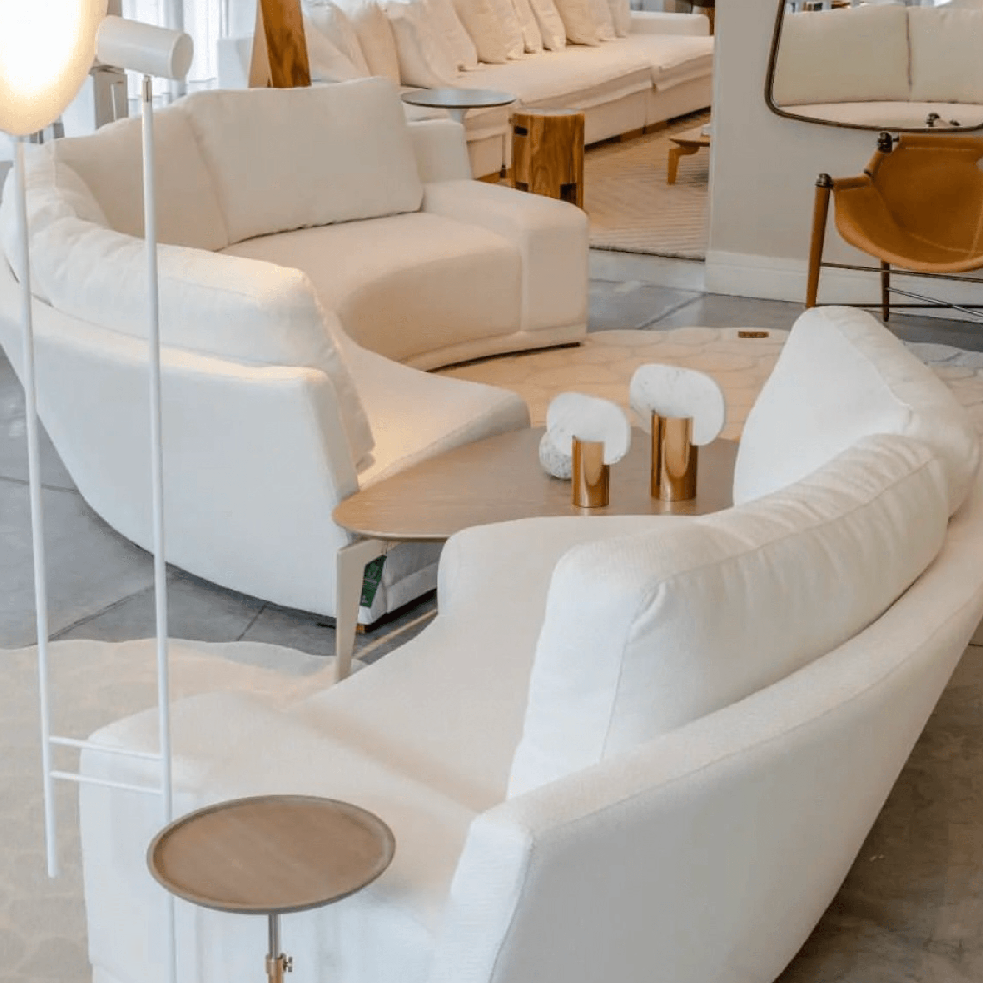 Sofa Curvo S/Brazo Pierre