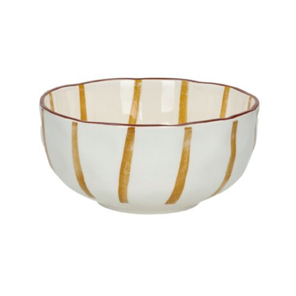 Tazon de Sopa Mykonos Porcelana Amarillo