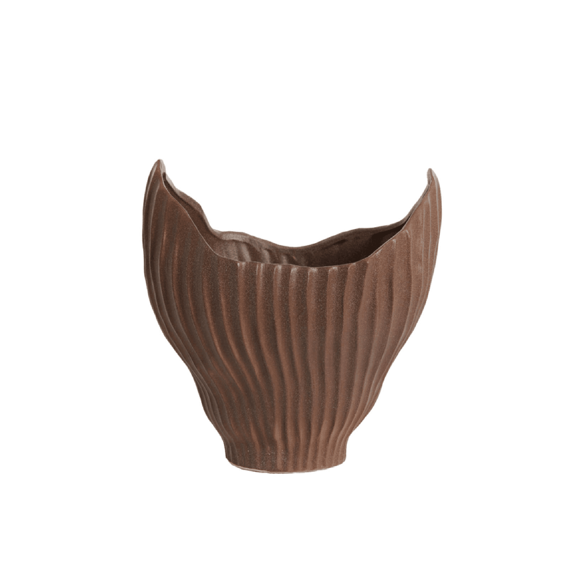 Jarron Deco Moraba Dark Brown