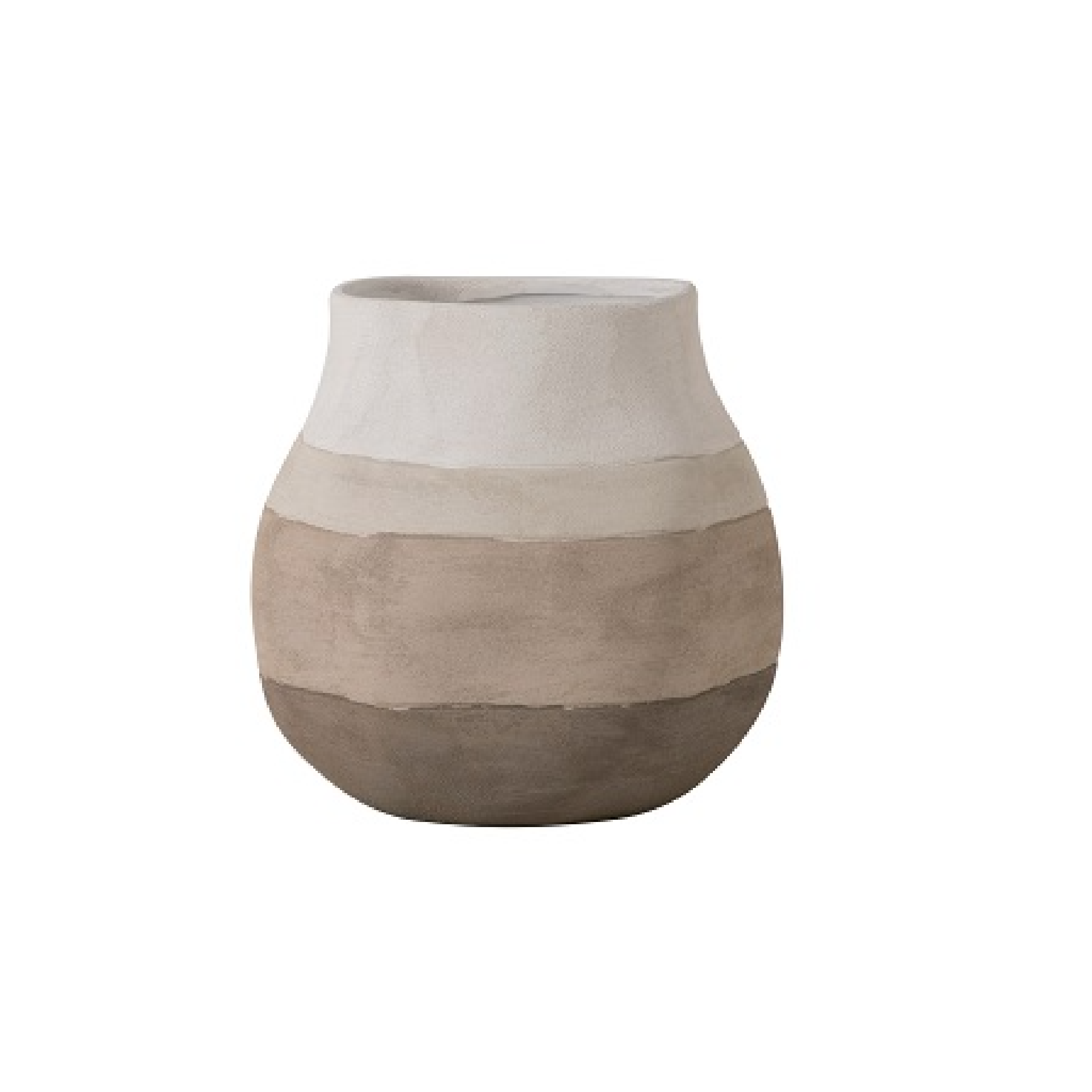Jarron Ceramica Beige/Taupe Matt