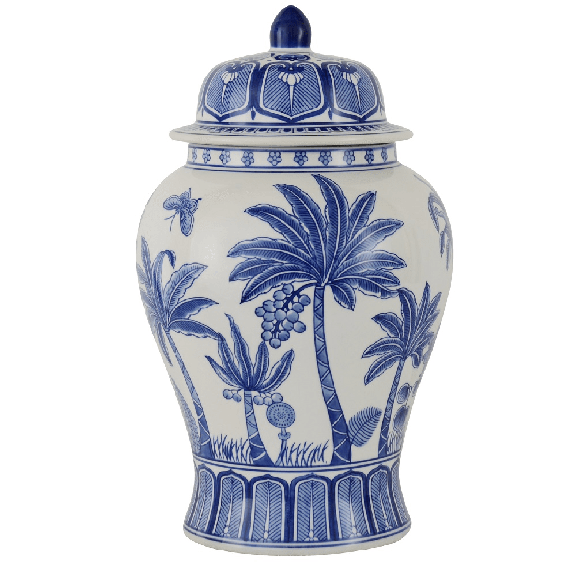 Jarron Jungle Palmier