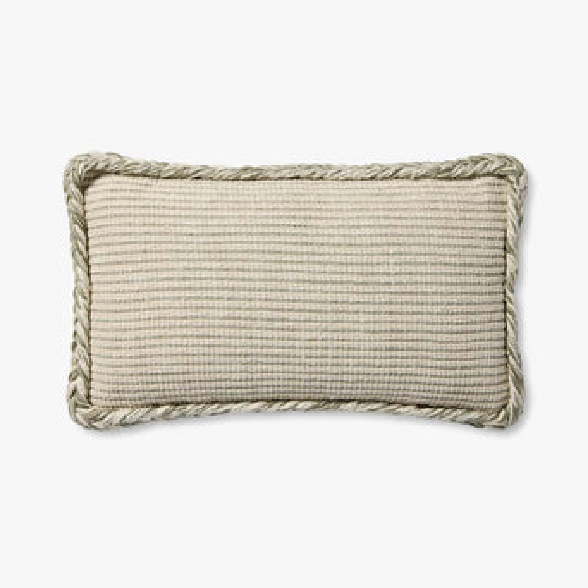 Cojin con Relleno de Plumas Oroville Natural Olive
