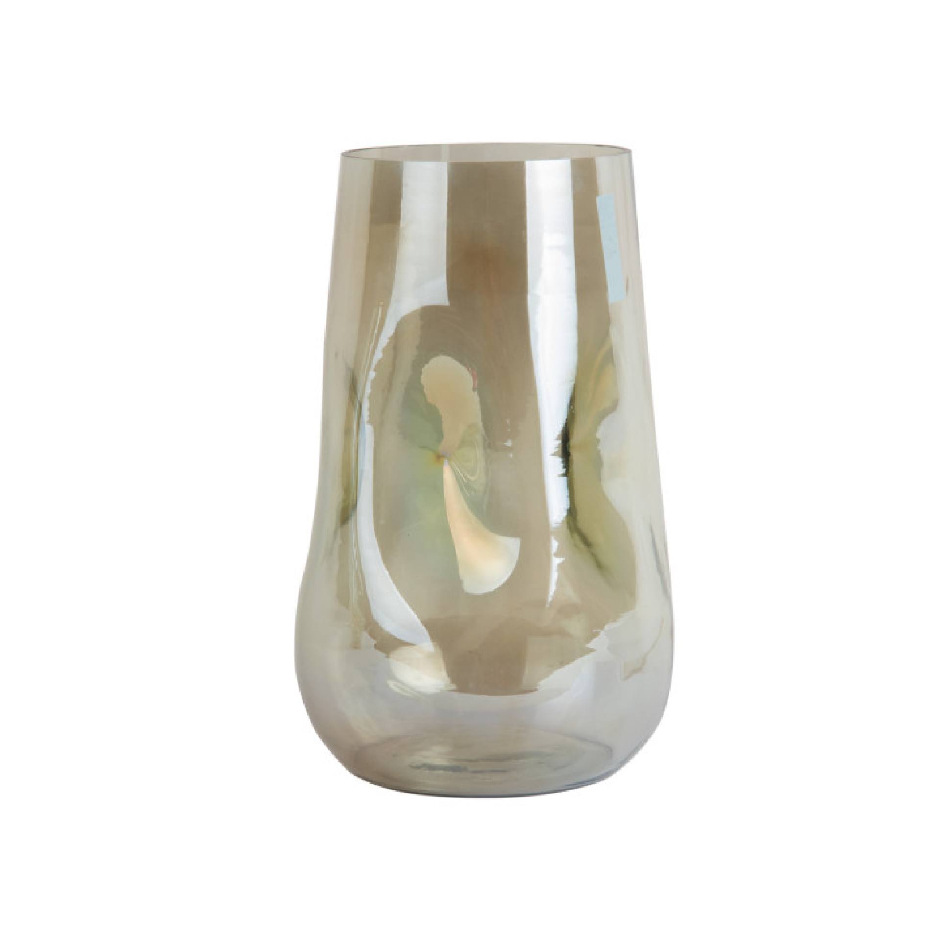 Jarron Lustre Organico Grande Brillante Selva
