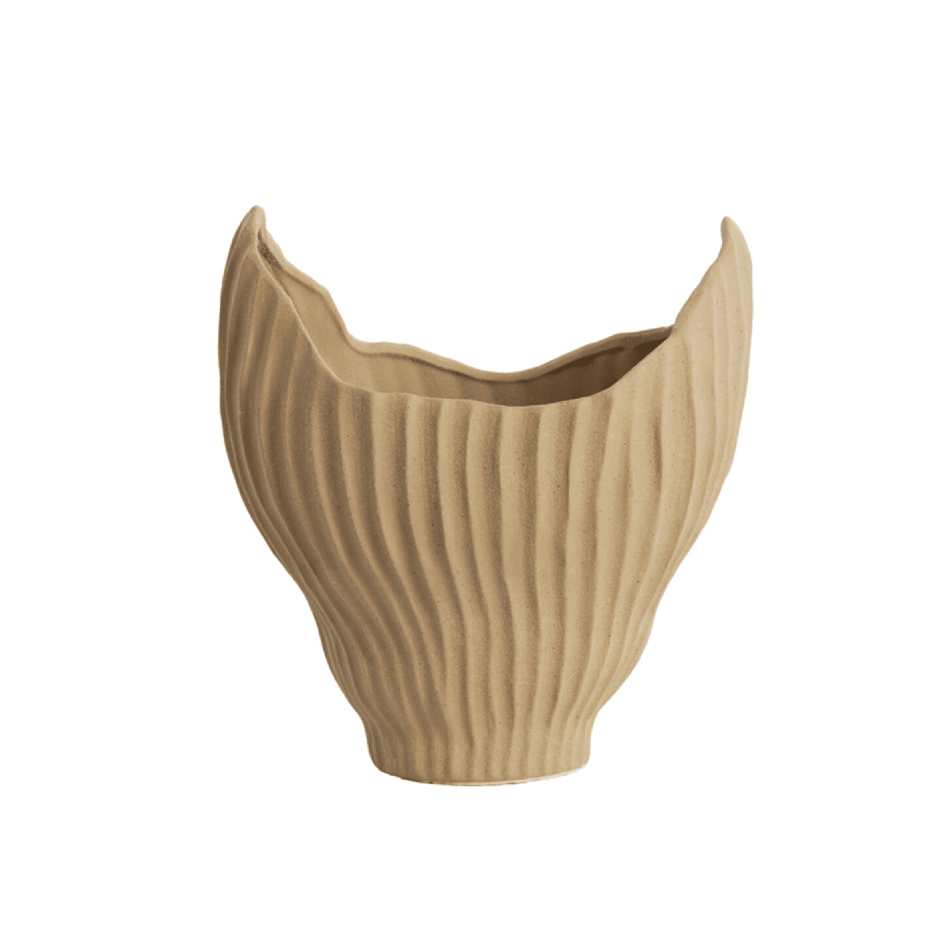 Jarron Deco Moraba Light Brown