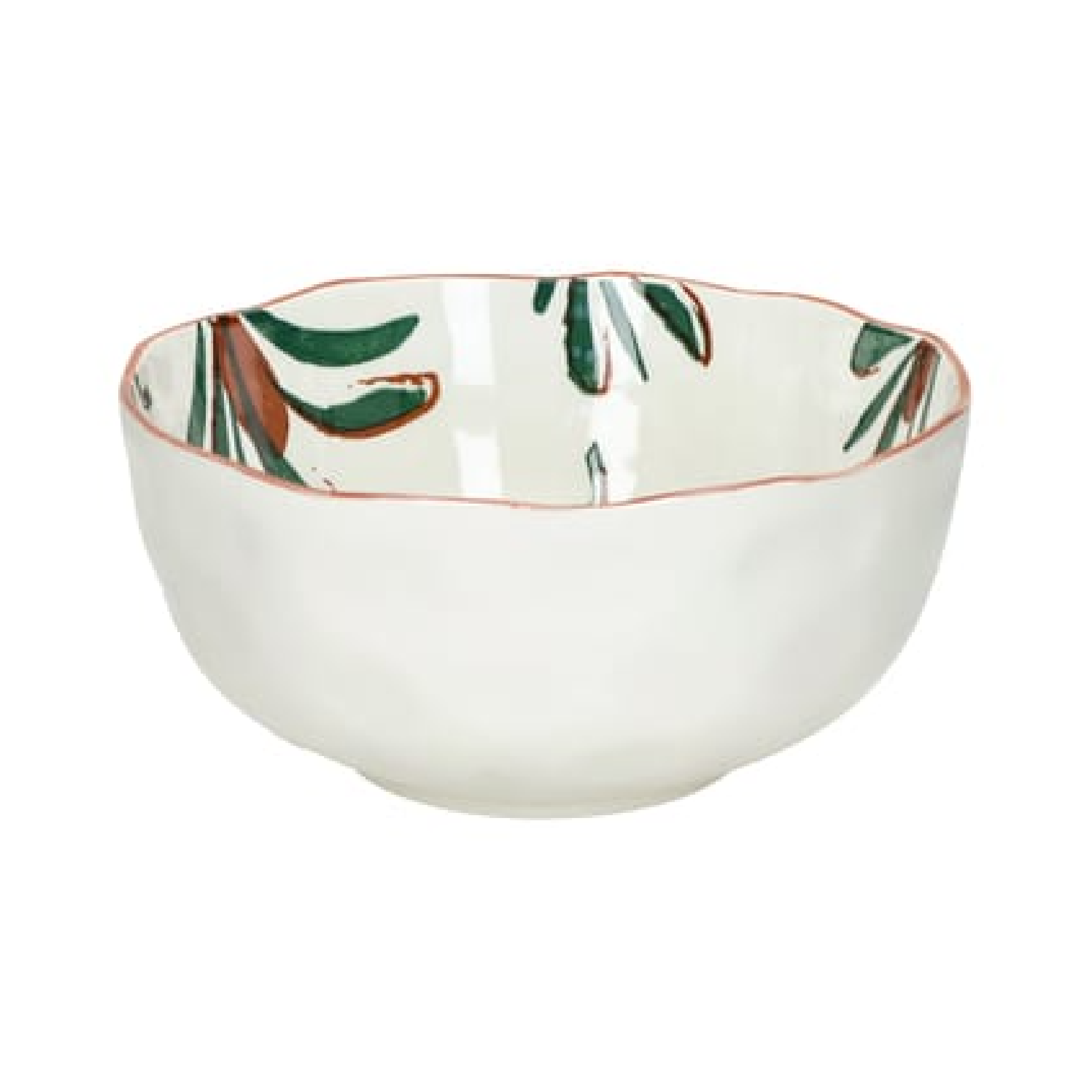 Ensaladera Mykonos Porcelana Verde