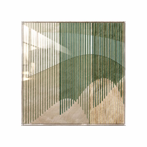 Cuadro Verde Fine Art I