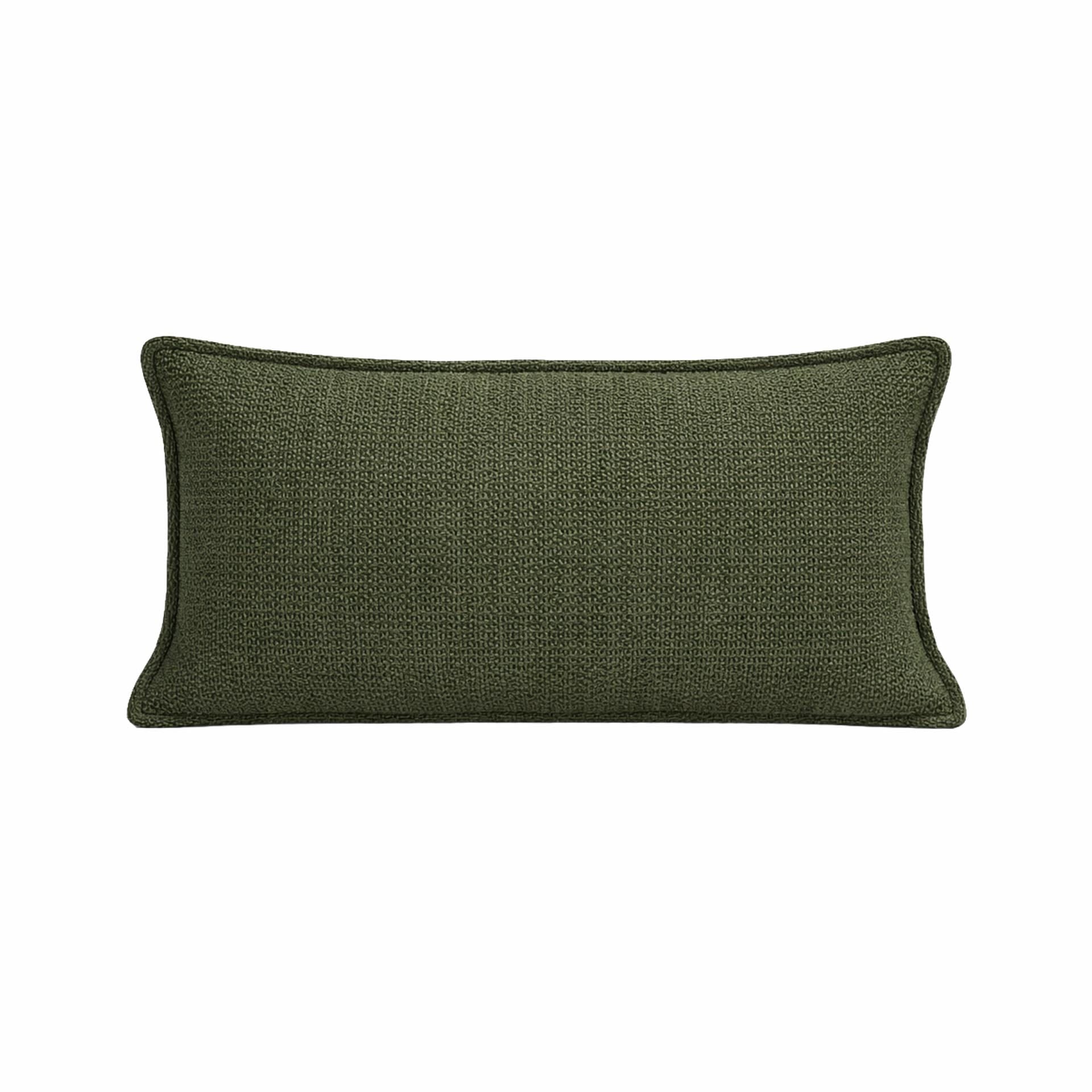 Cojín de Exterior Texturizado Iris Verde Musgo 1 Cojín de Exterior Texturizado Iris Verde Musgo - Imagen 1