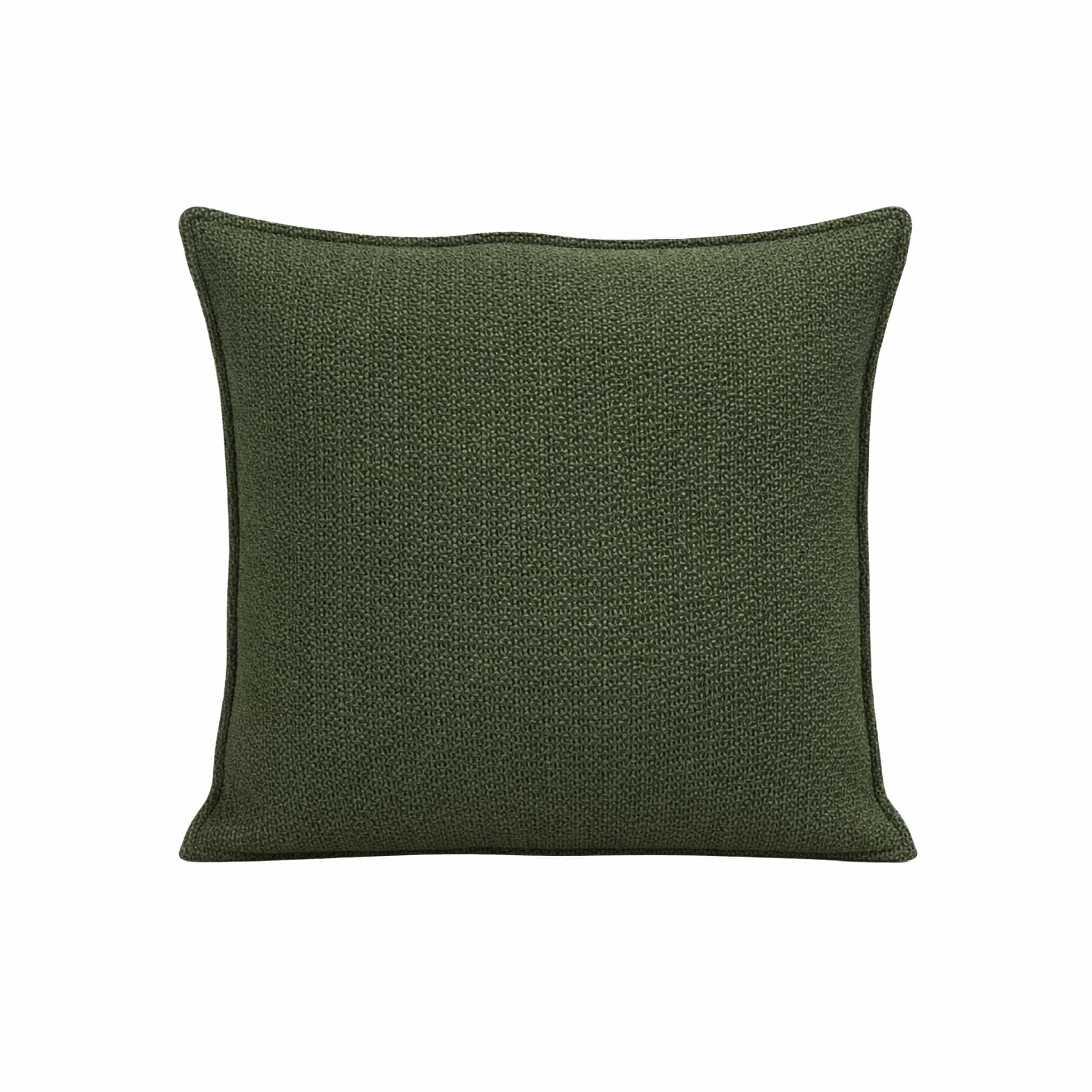Cojín de Exterior Texturizado Iris Verde Musgo - Imagen 1