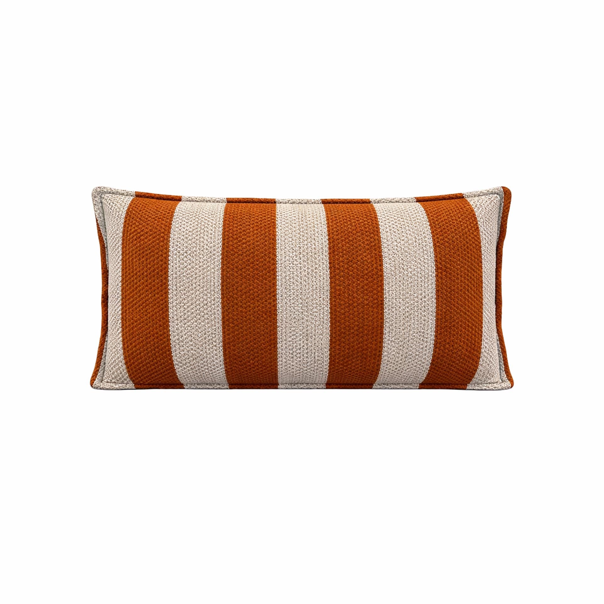 Cojín de Exterior Gisela Terracota/Rami/Off White 1 Cojín de Exterior Gisela Terracota/Rami/Off White - Imagen 1