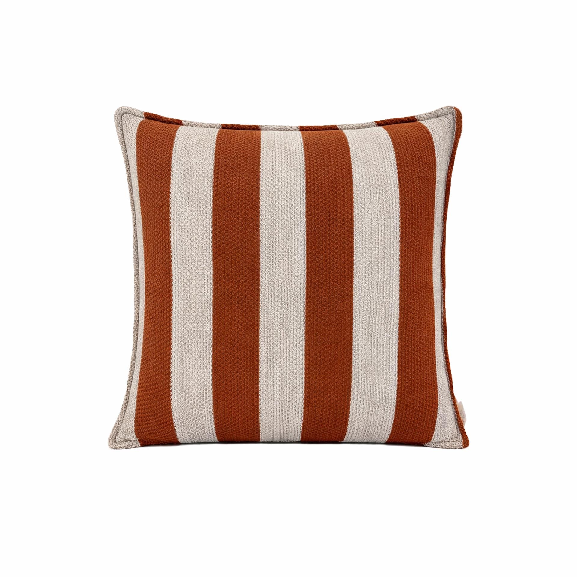 Cojín de Exterior Gisela Terracota/Rami/Off White - Imagen 1