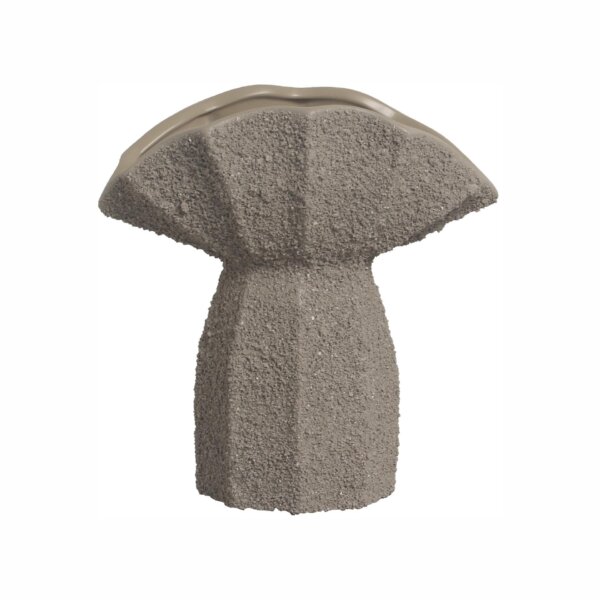 Jarrón  87760 Gris Texturizado