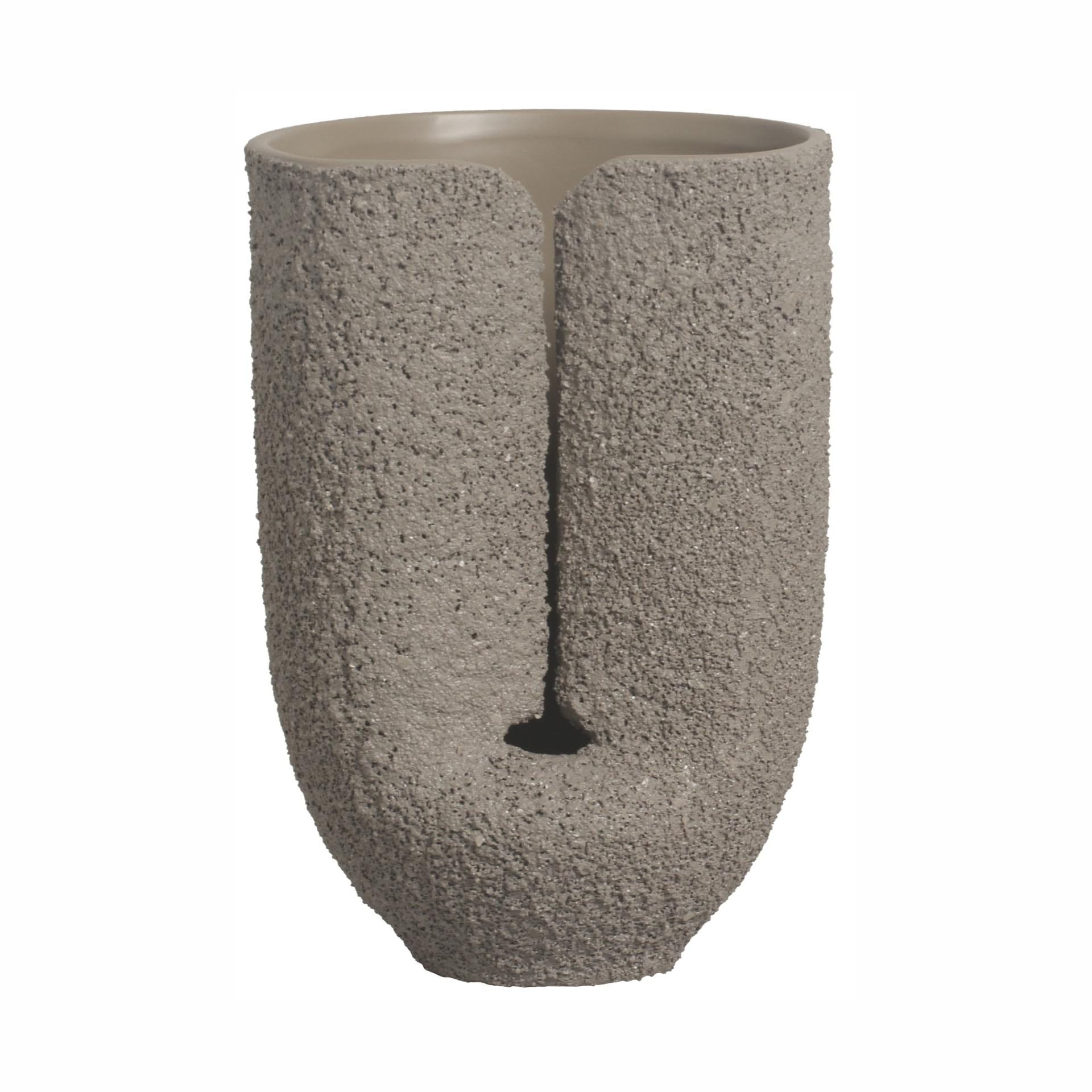 Jarrón 87764 Gris Texturizado 1 Jarrón 87764 Gris Texturizado - Imagen 1