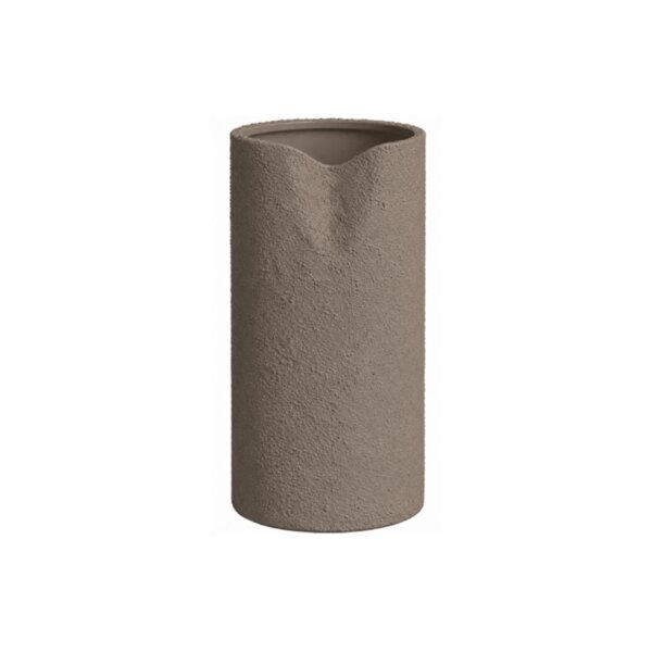 Jarrón  88634 Beige Texturizado