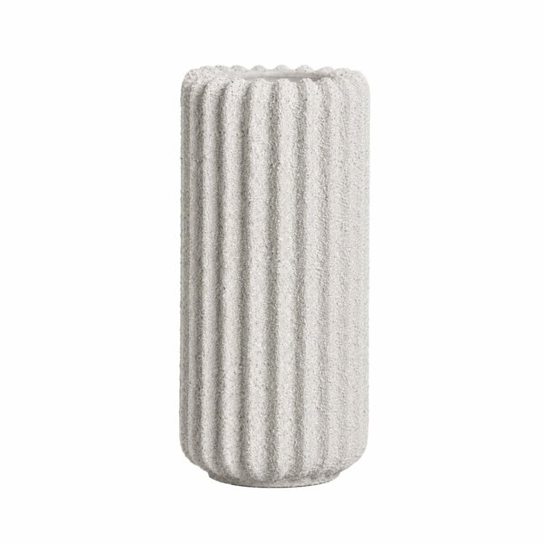 Jarrón  91604 Off White Texturizado