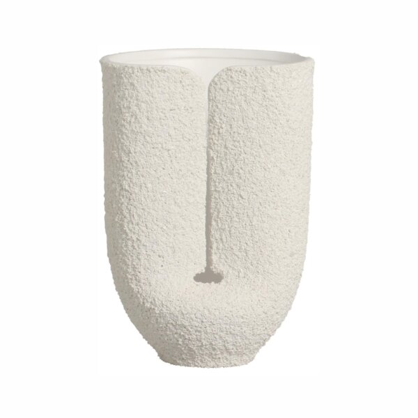 Jarrón  91763 Off White Texturizado