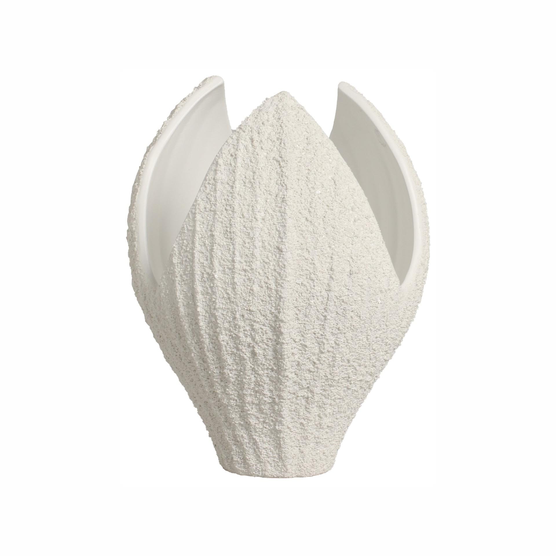 Jarrón 91765 Off White Texturizado 1 Jarrón 91765 Off White Texturizado - Imagen 1