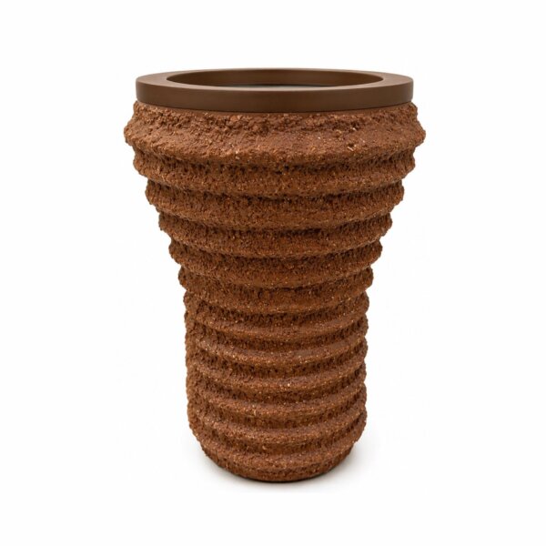 Jarrón  93769 Terracota Texturizado
